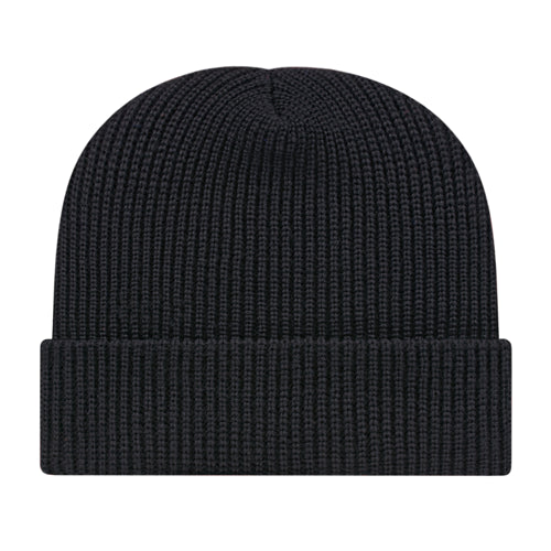 Breckenridge Ribbed Beanie - Black