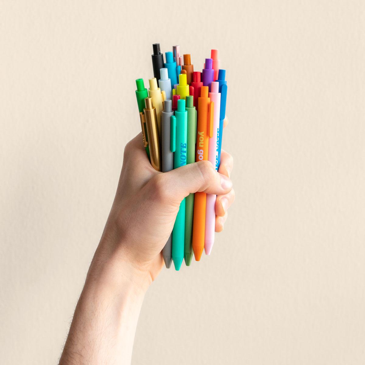Fast Gel Clicker Pen