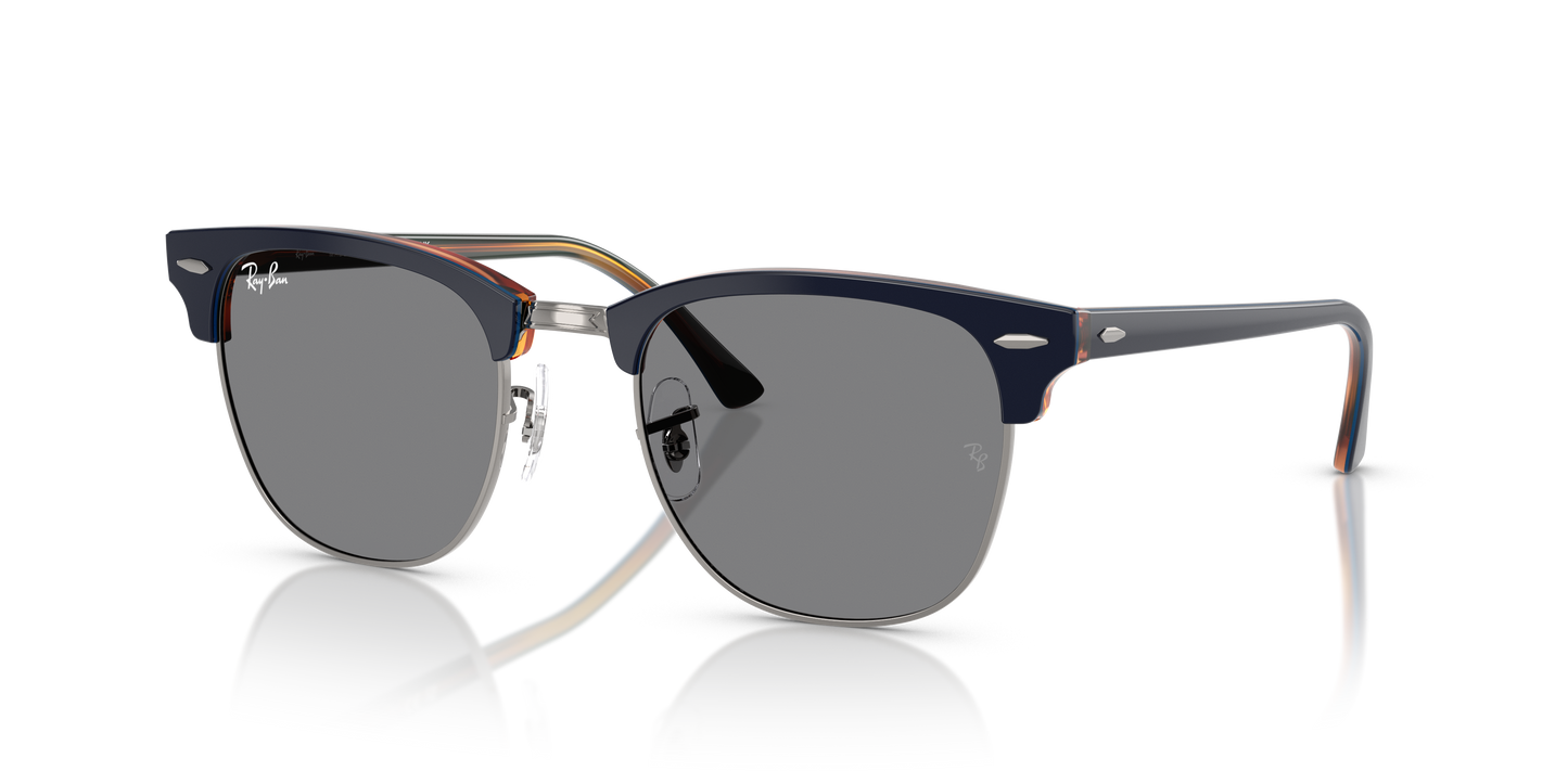 Ray-Ban Clubmaster Classic Sunglasses - Gunmetal / Dark Grey