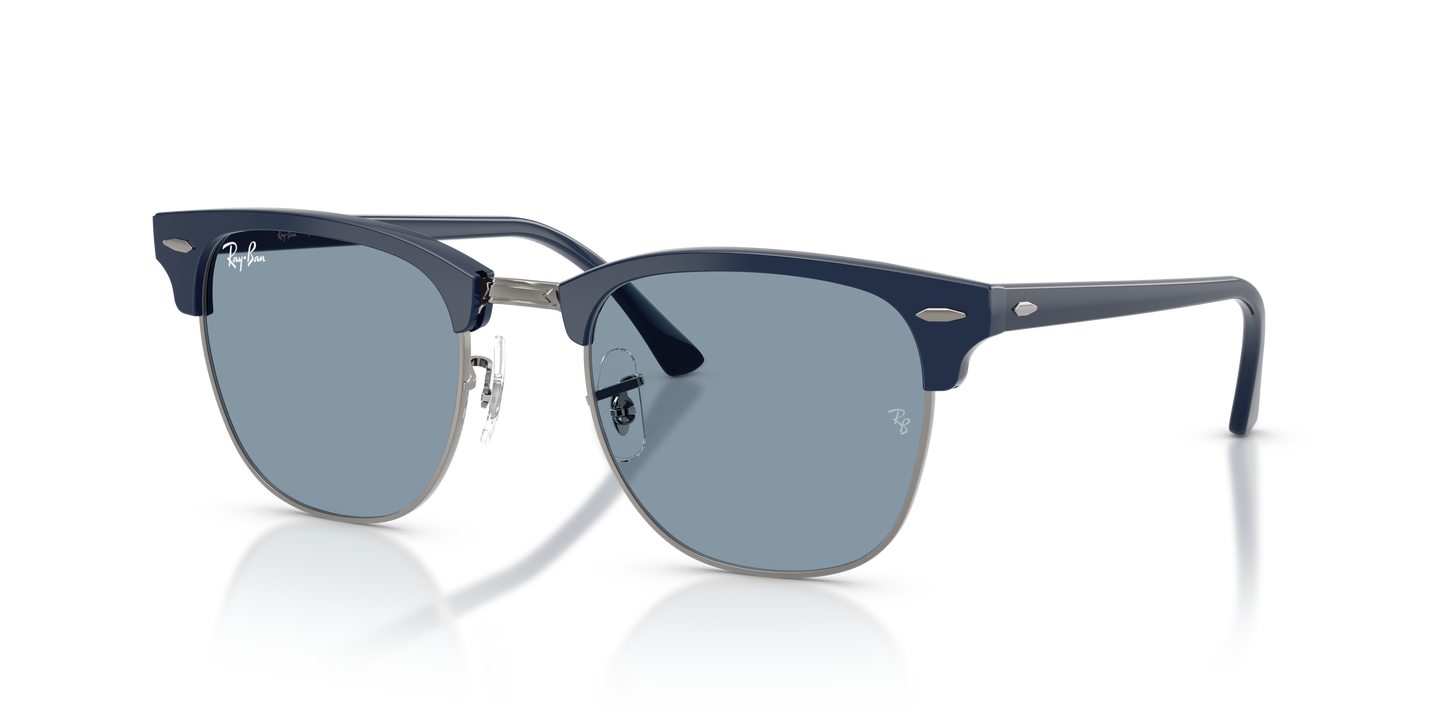 Ray-Ban Clubmaster Classic Sunglasses - Blue & Gunmetal / Blue