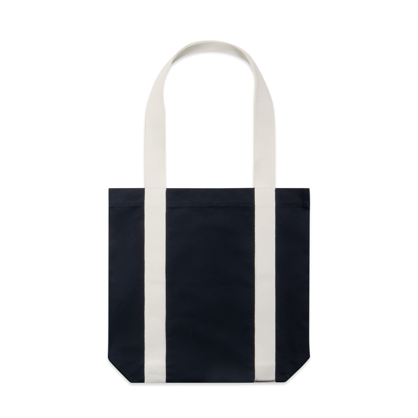 Navy/Cream Two Tone Carry Tote
