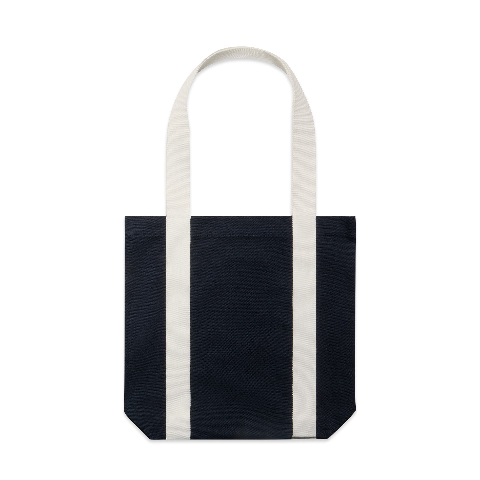 Navy/Cream Two Tone Carry Tote