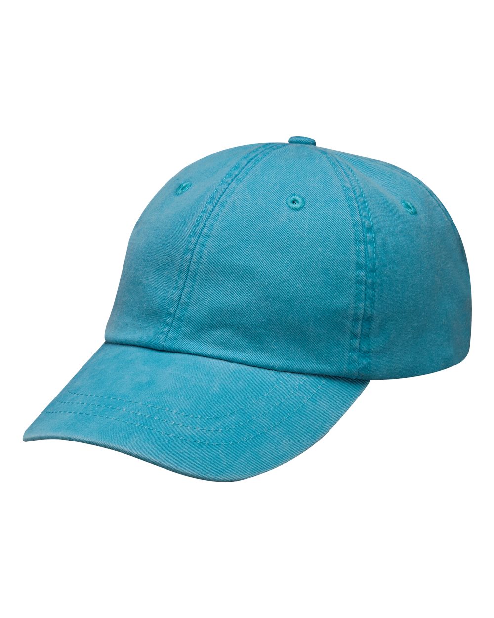 Pigment Dyed Dad Cap - Caribbean Blue