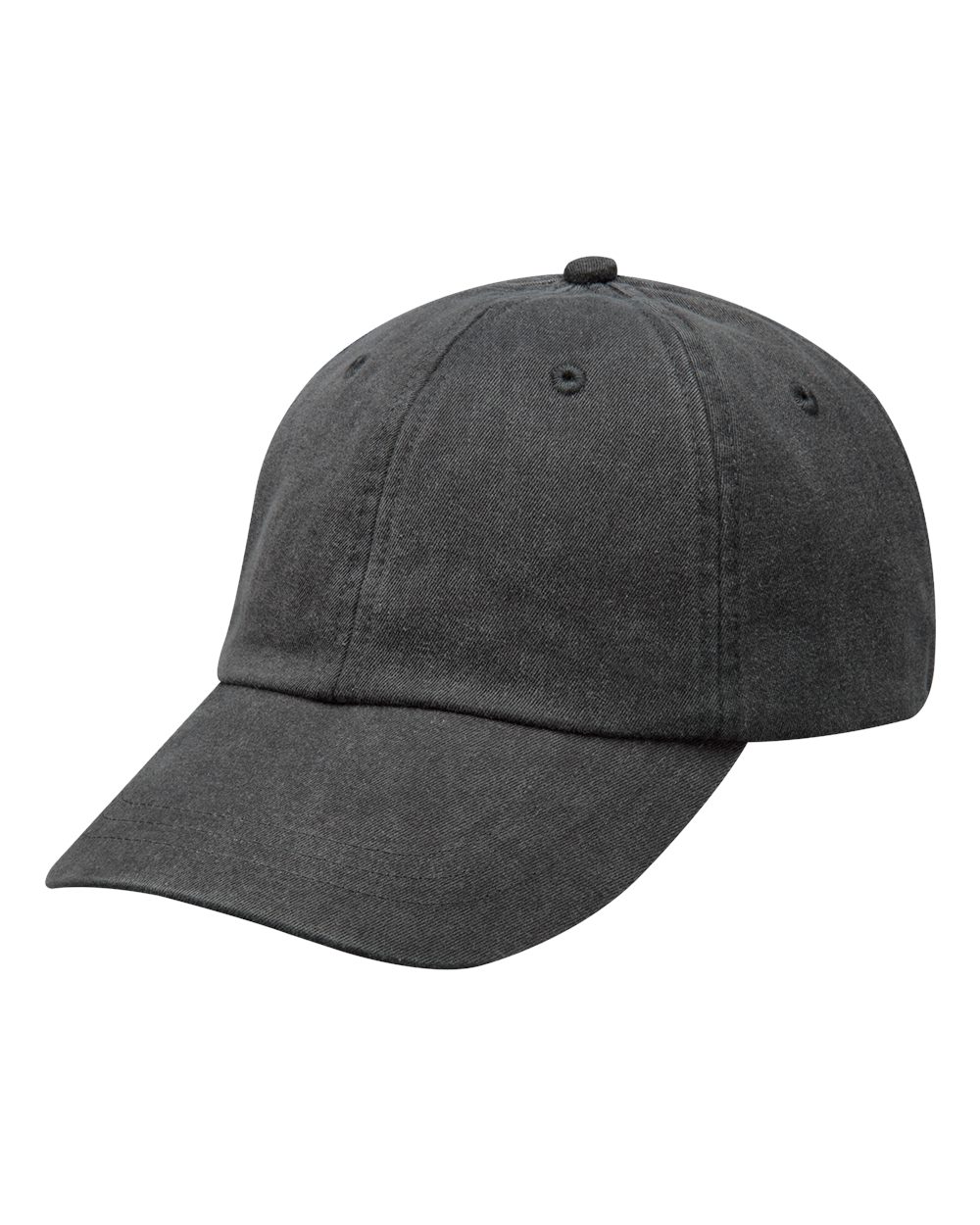Pigment Dyed Dad Cap - Charcoal