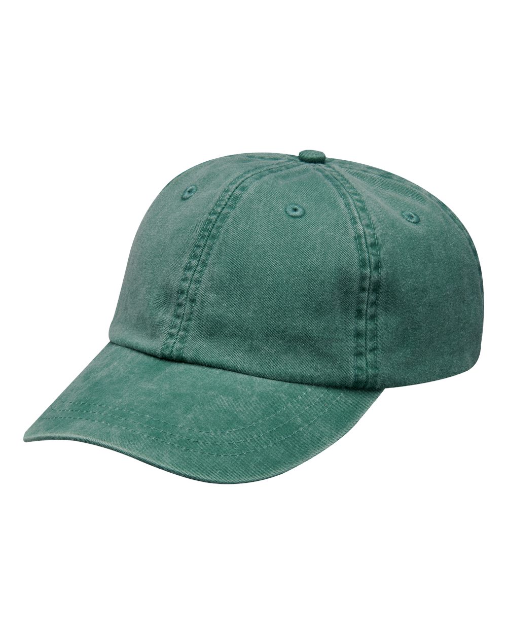 Pigment Dyed Dad Cap - Forest Green