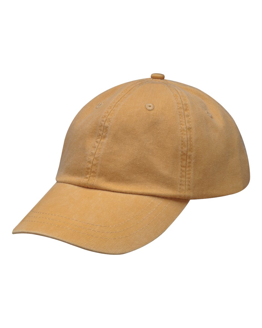 Pigment Dyed Dad Cap - Mustard