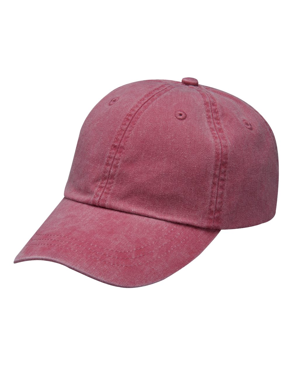 Pigment Dyed Dad Cap - Nautical Red