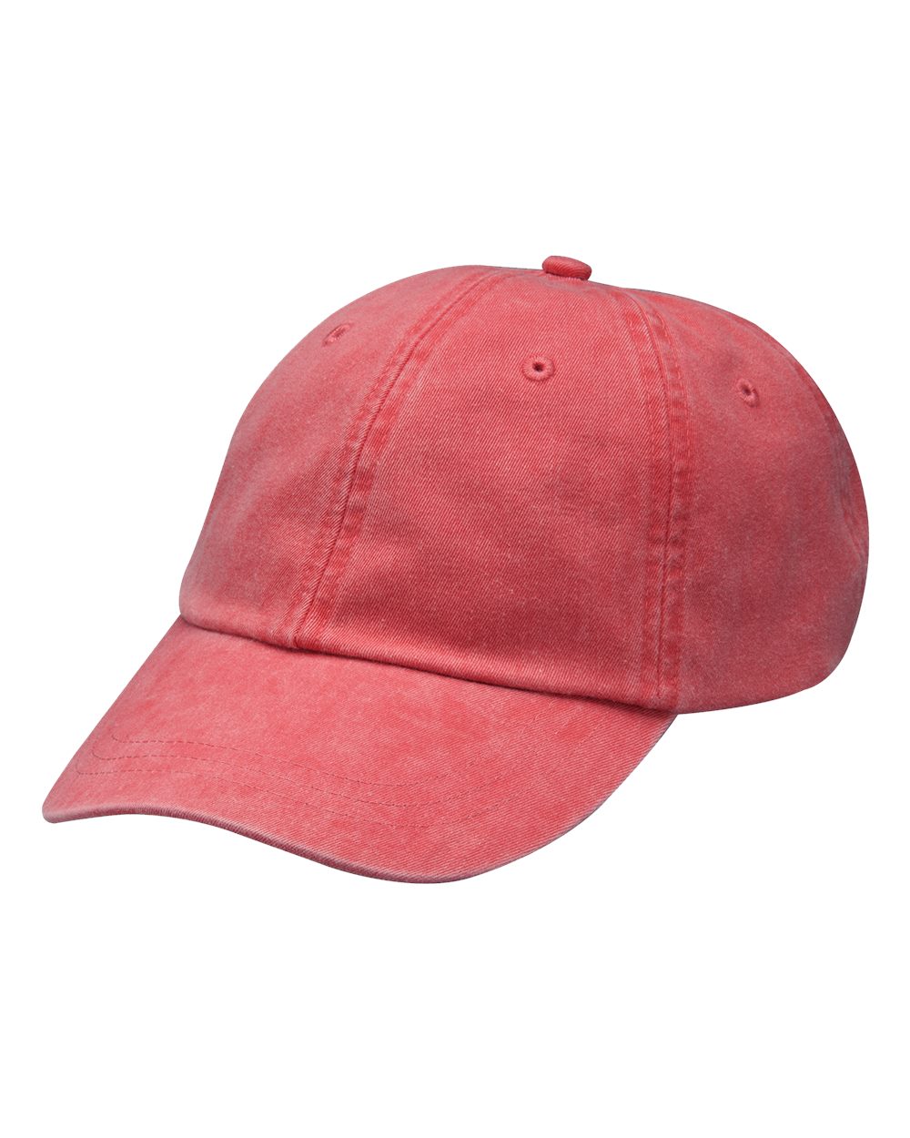 Pigment Dyed Dad Cap - Poppy