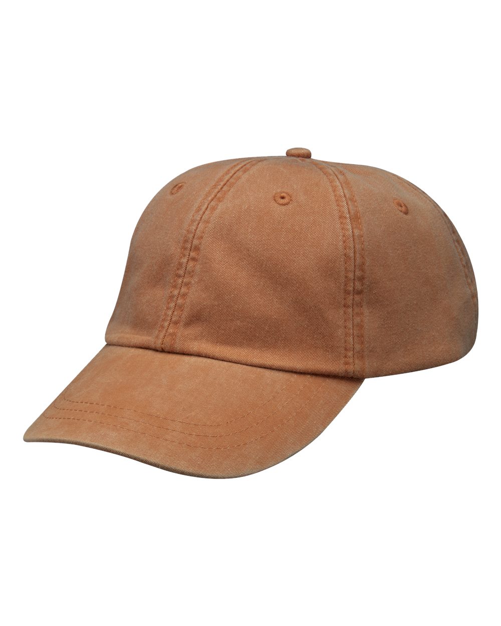 Pigment Dyed Dad Cap - Terracotta