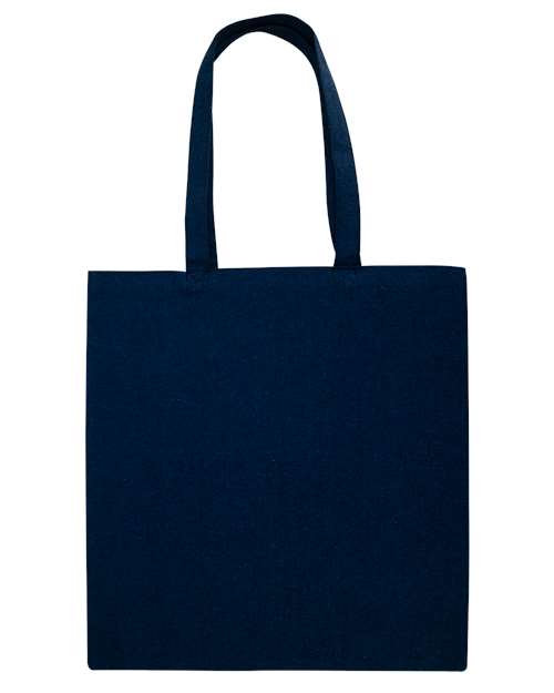 Heather Navy Midweight Recycled Tote
