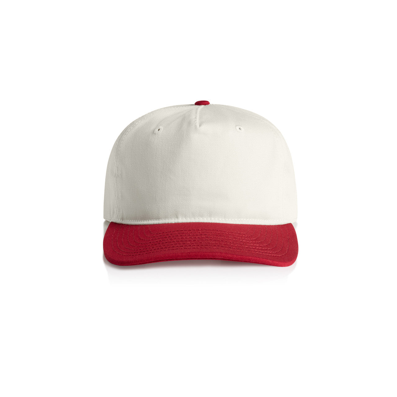 Two Tone Cap - Natural/Cardinal