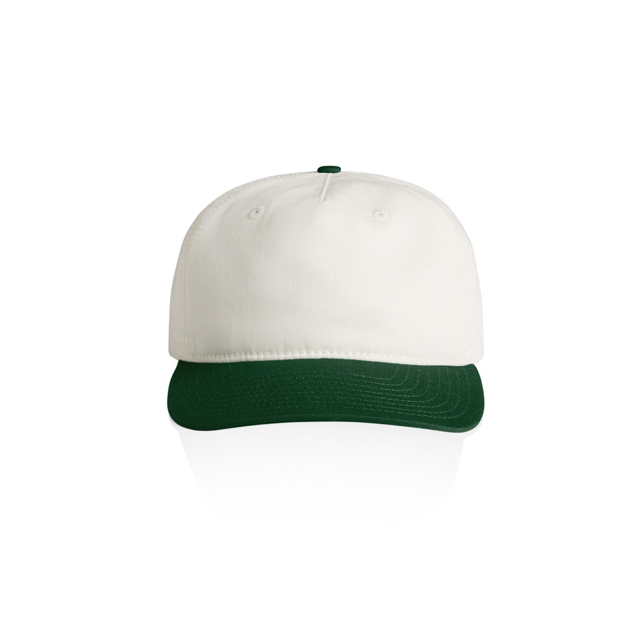 Two Tone Cap - Natural/Forest