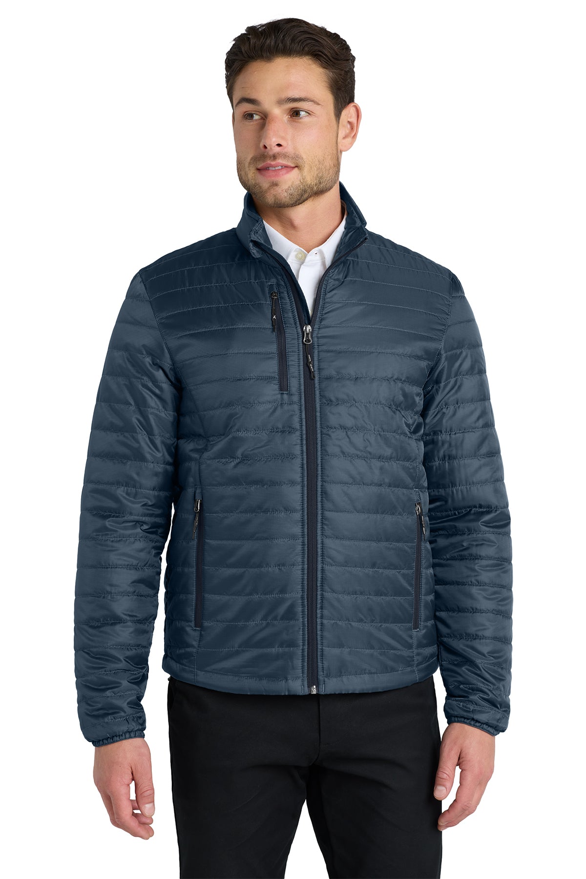 Port Authority Packable Puffy Jacket - Regiment Blue/ River Blue/ Navy