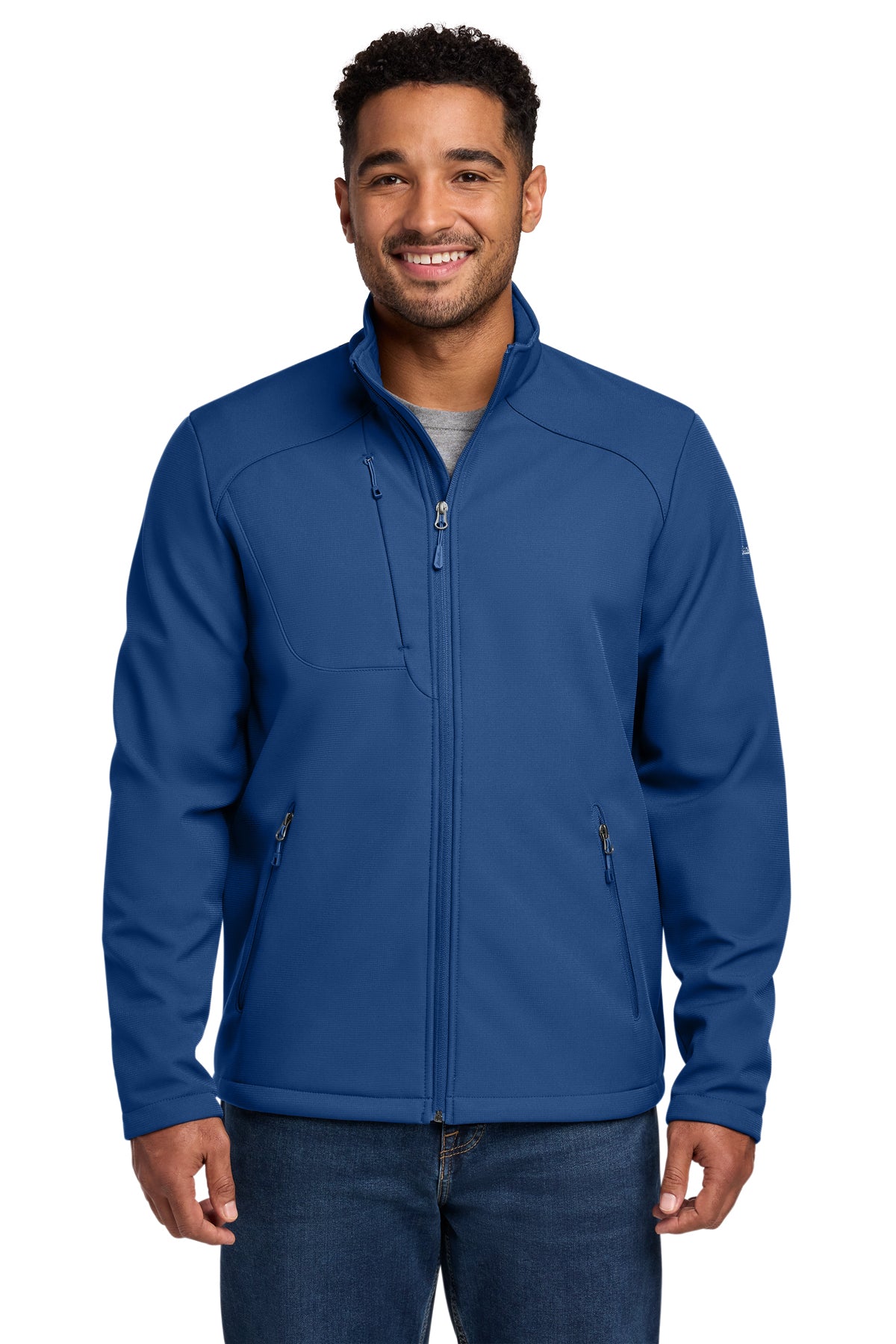Eddie Bauer Stretch Soft Shell Jacket - Cobalt Blue