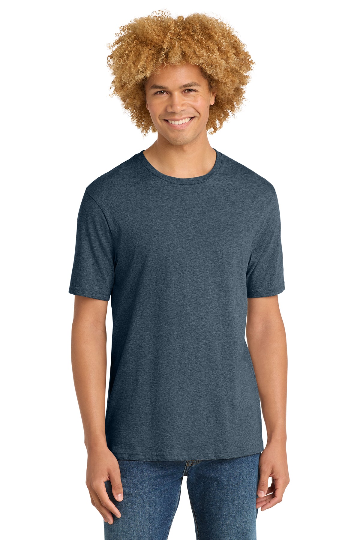 Heathered Navy