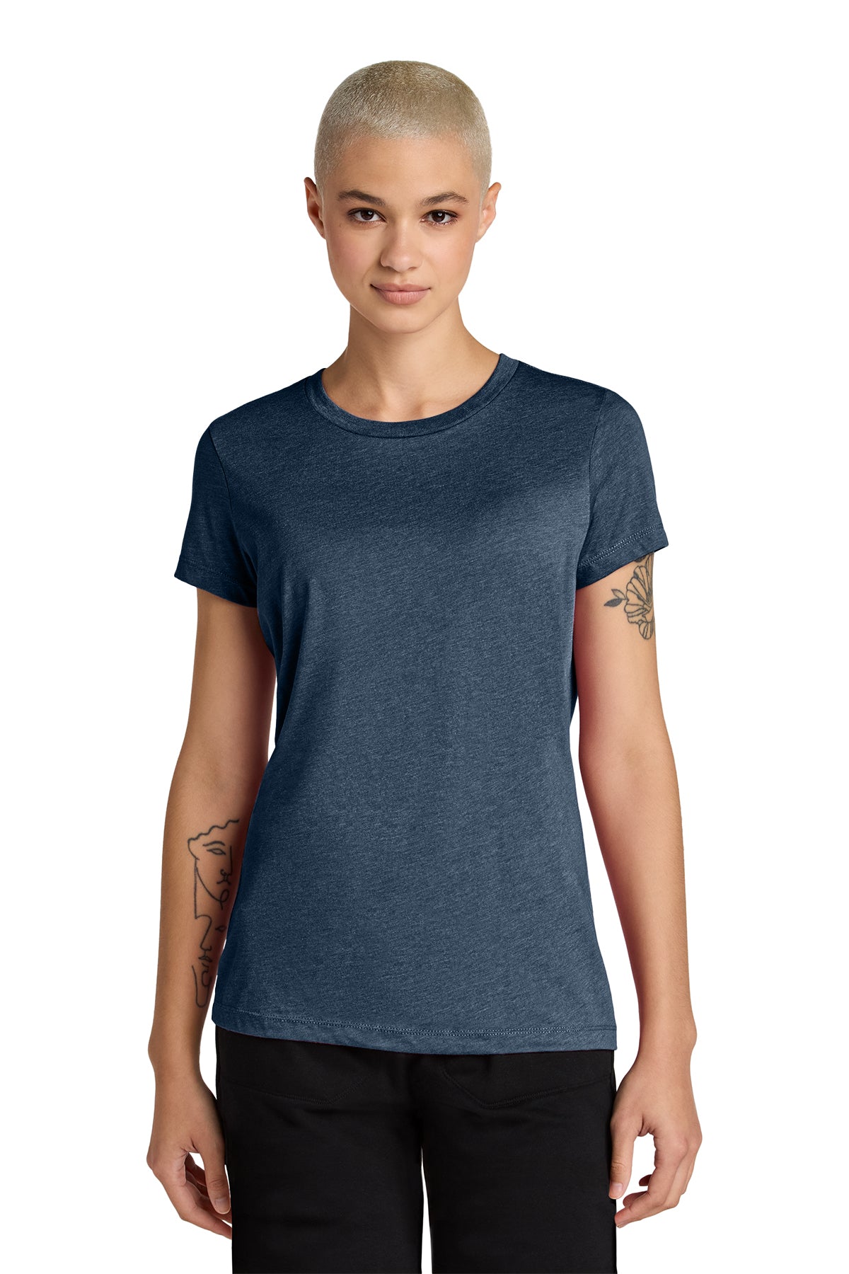 Heathered Navy
