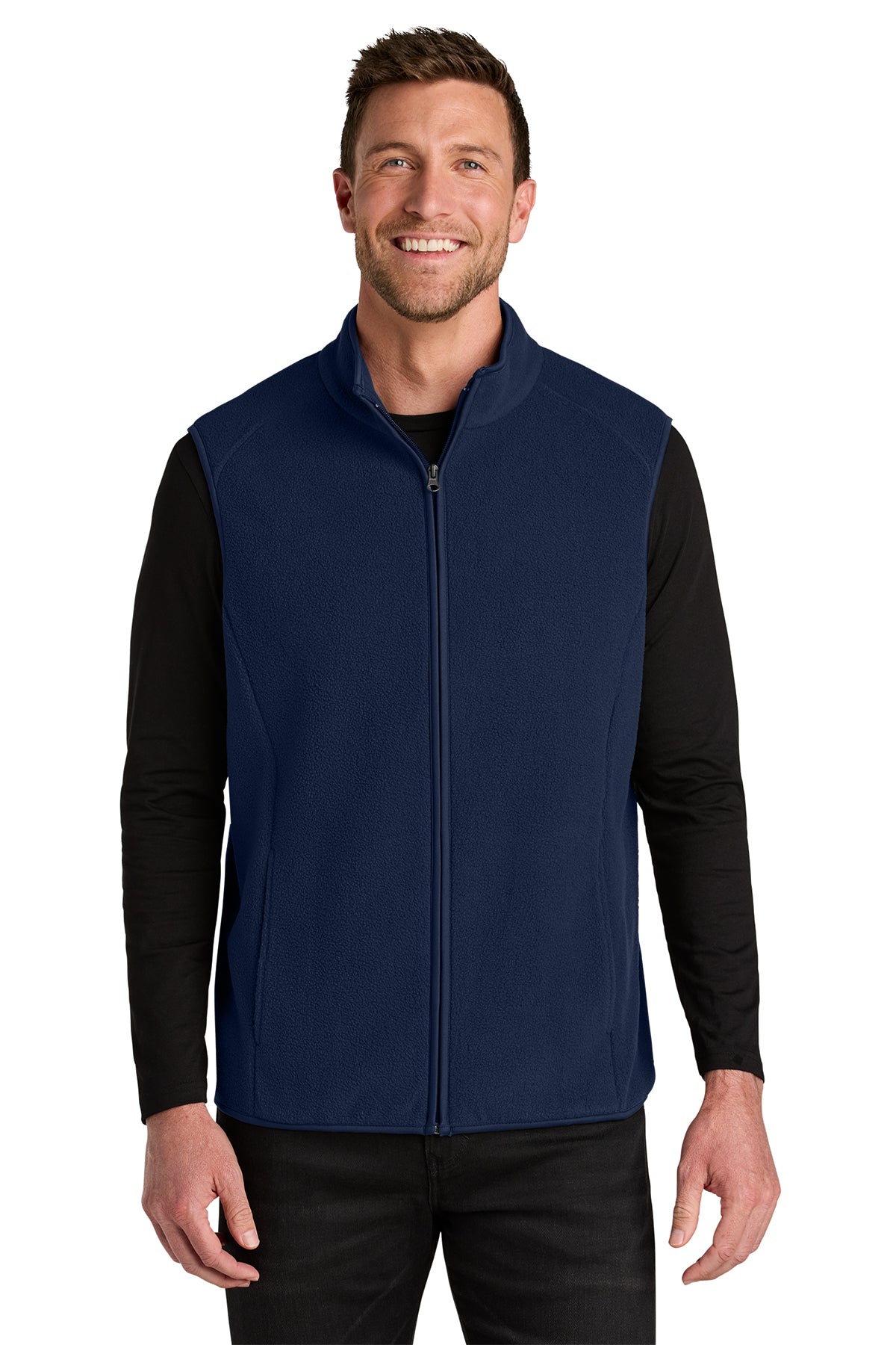 Port Authority C-FREE Fleece Vest - True Navy