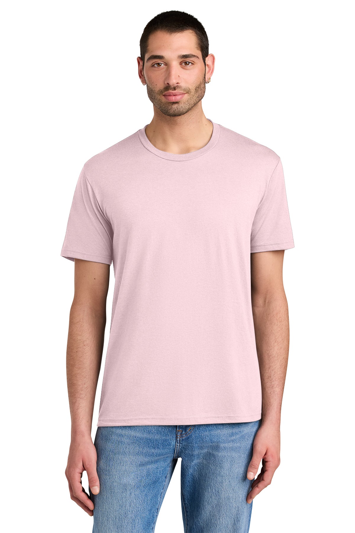 District Men’s Perfect Tee — Carnation Pink