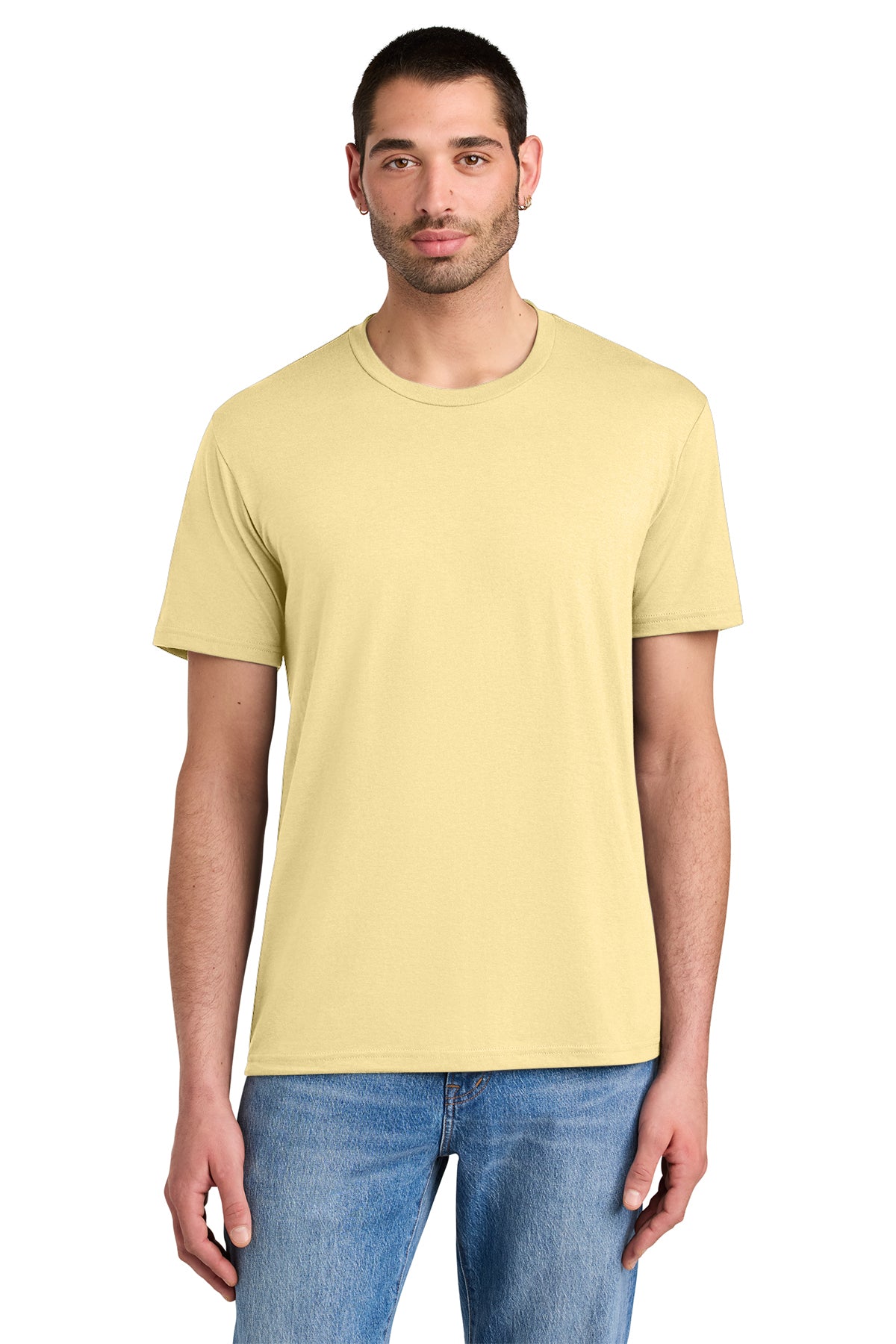District Men’s Perfect Tee — Soft Yellow