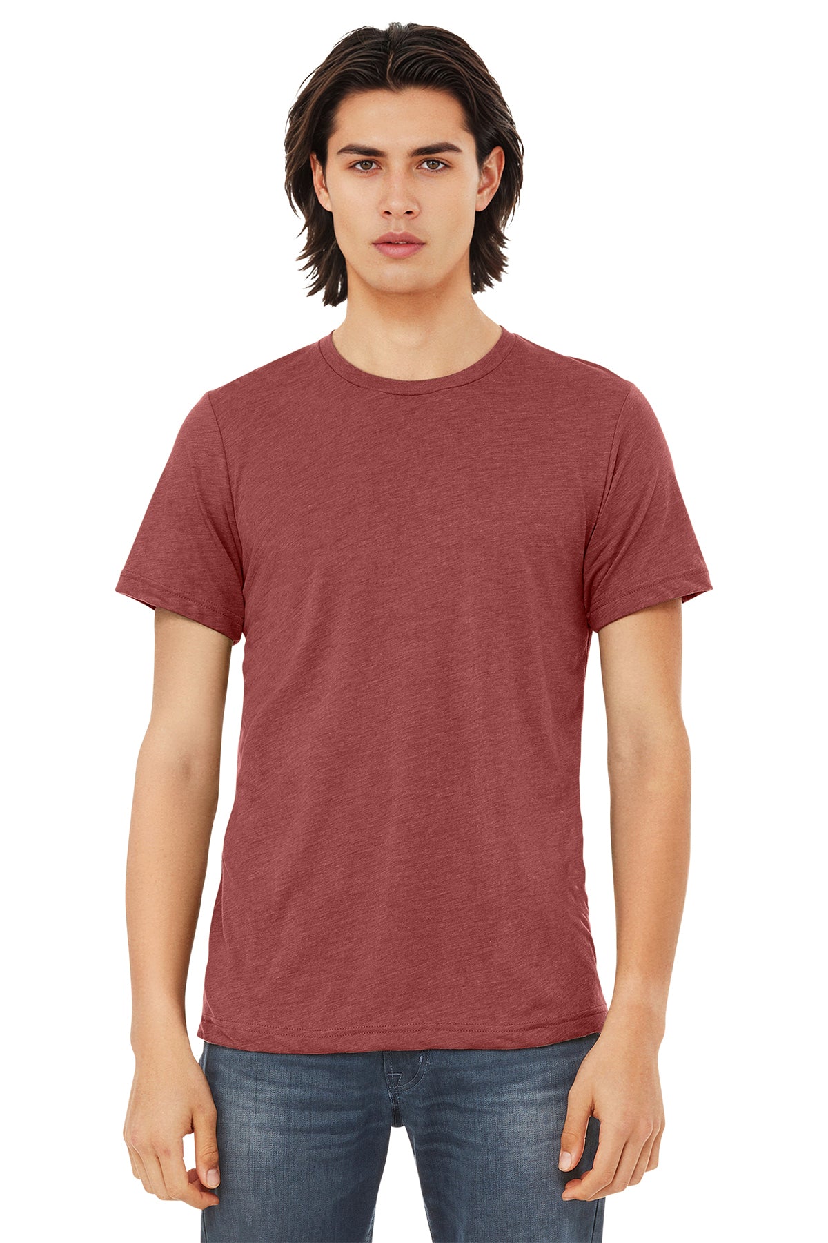BELLA+CANVAS Unisex Triblend Short Sleeve Tee - Clay Triblend