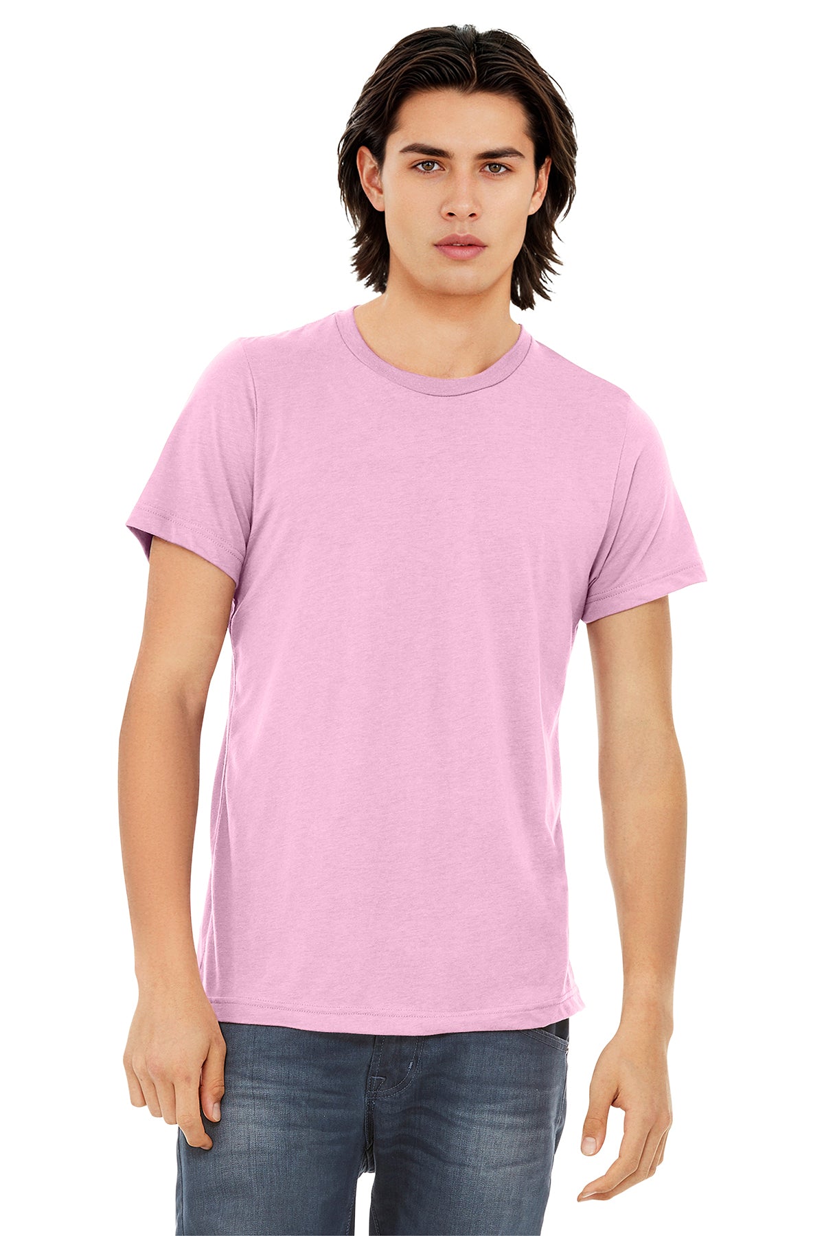 BELLA+CANVAS Unisex Triblend Short Sleeve Tee - Lilac Triblend