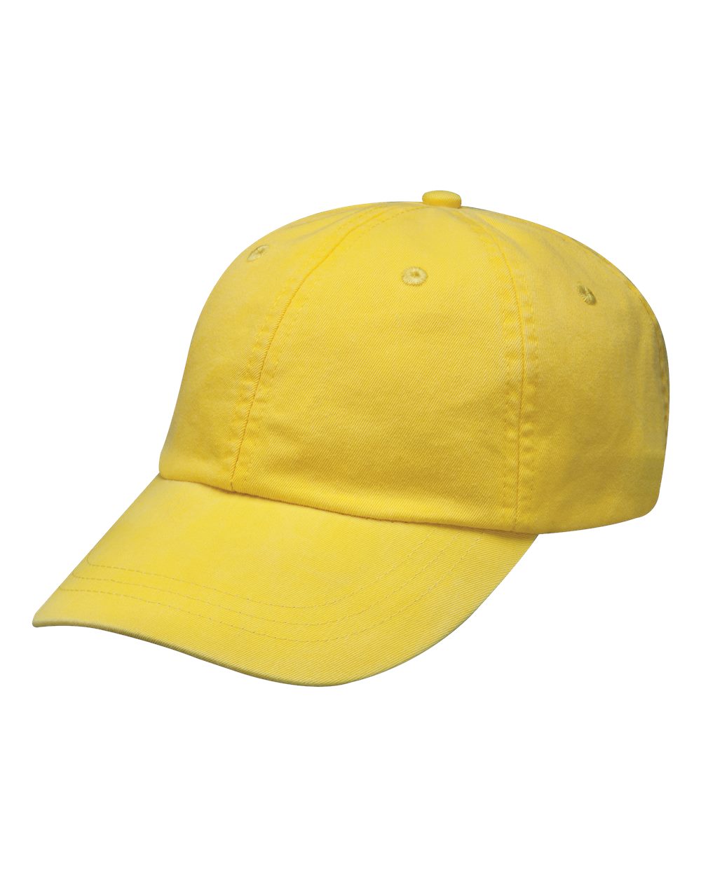Pigment Dyed Dad Cap - Lemon
