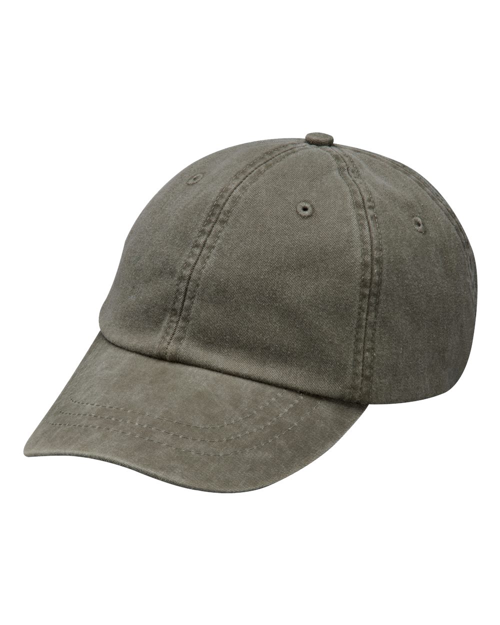 Pigment Dyed Dad Cap - Olive