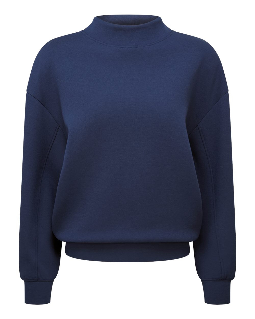 Women's Mock Neck Crew (Master Catalog)