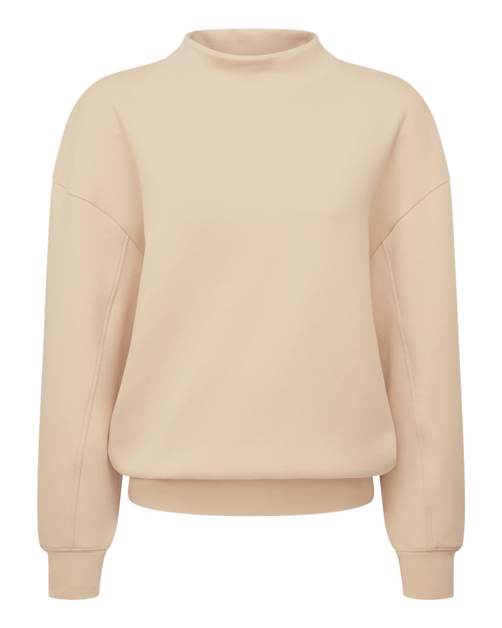 Women's Mock Neck Crew (Master Catalog)