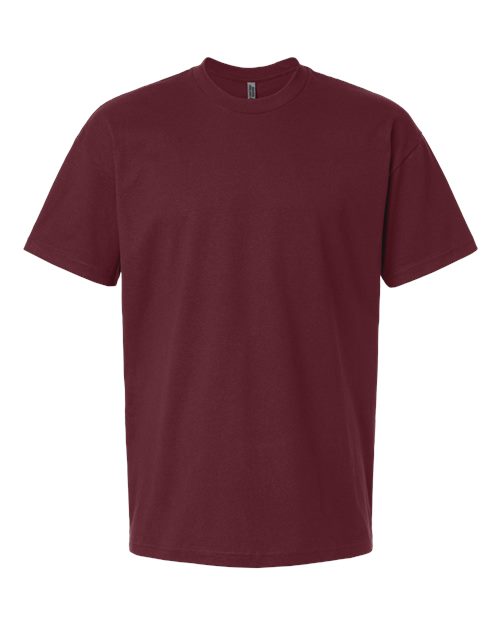Next Level Unisex Heavyweight Tee — Maroon