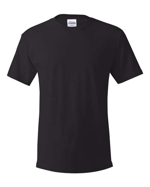 Hanes Unisex Essential Cotton Tee — Black
