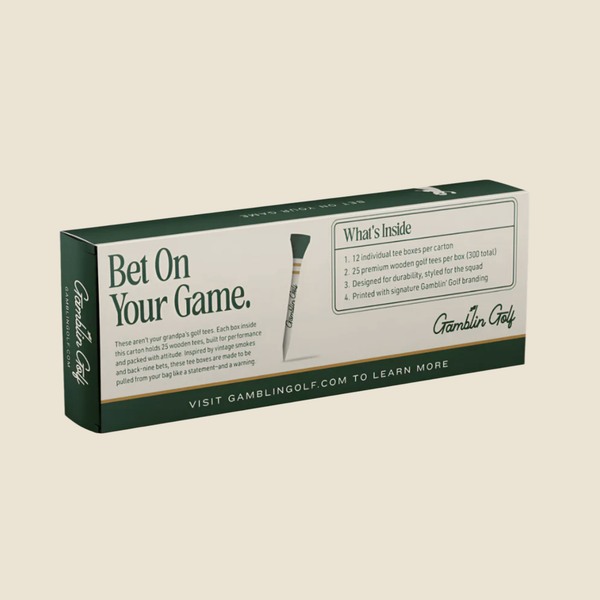 Gamblin Golf Bamboo Tees
