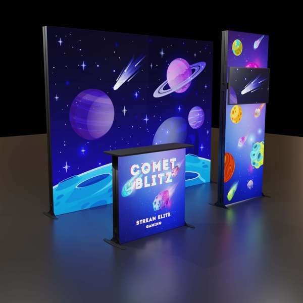 8' Astra Modular Booth Kit 2