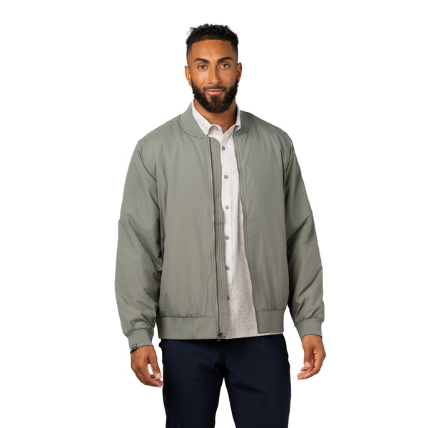 Storm Creek Aviator Bomber Jacket - Fatigue Green