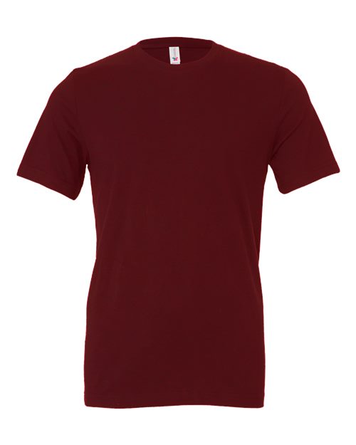 Bella + Canvas Jersey Tee — Maroon