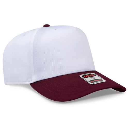 Maroon/White