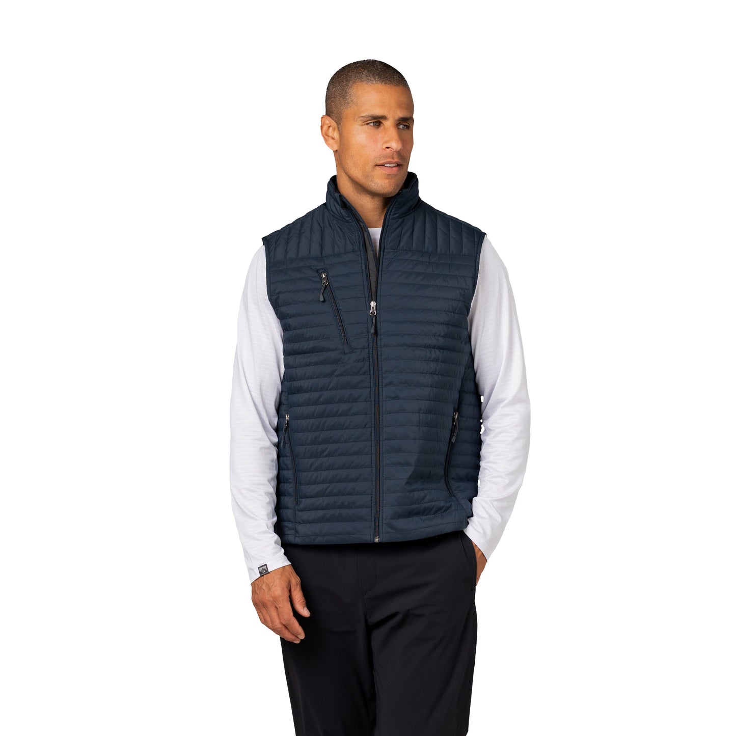 Men's Front Runner Vest - Navy Blue