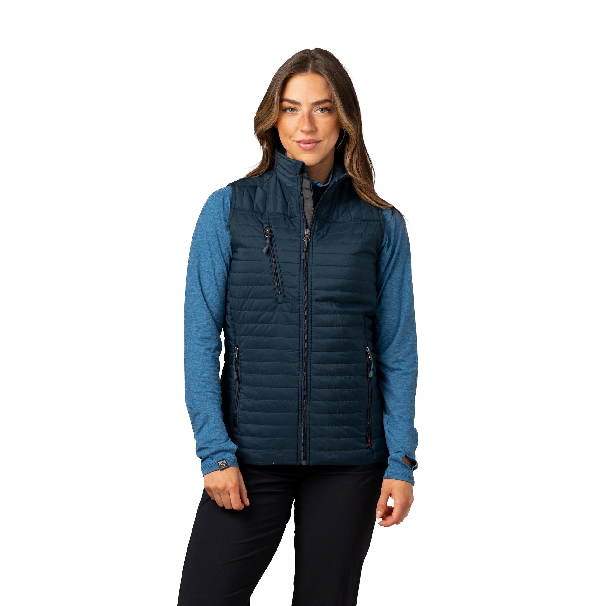 Women's Front Runner Vest - Navy Blue