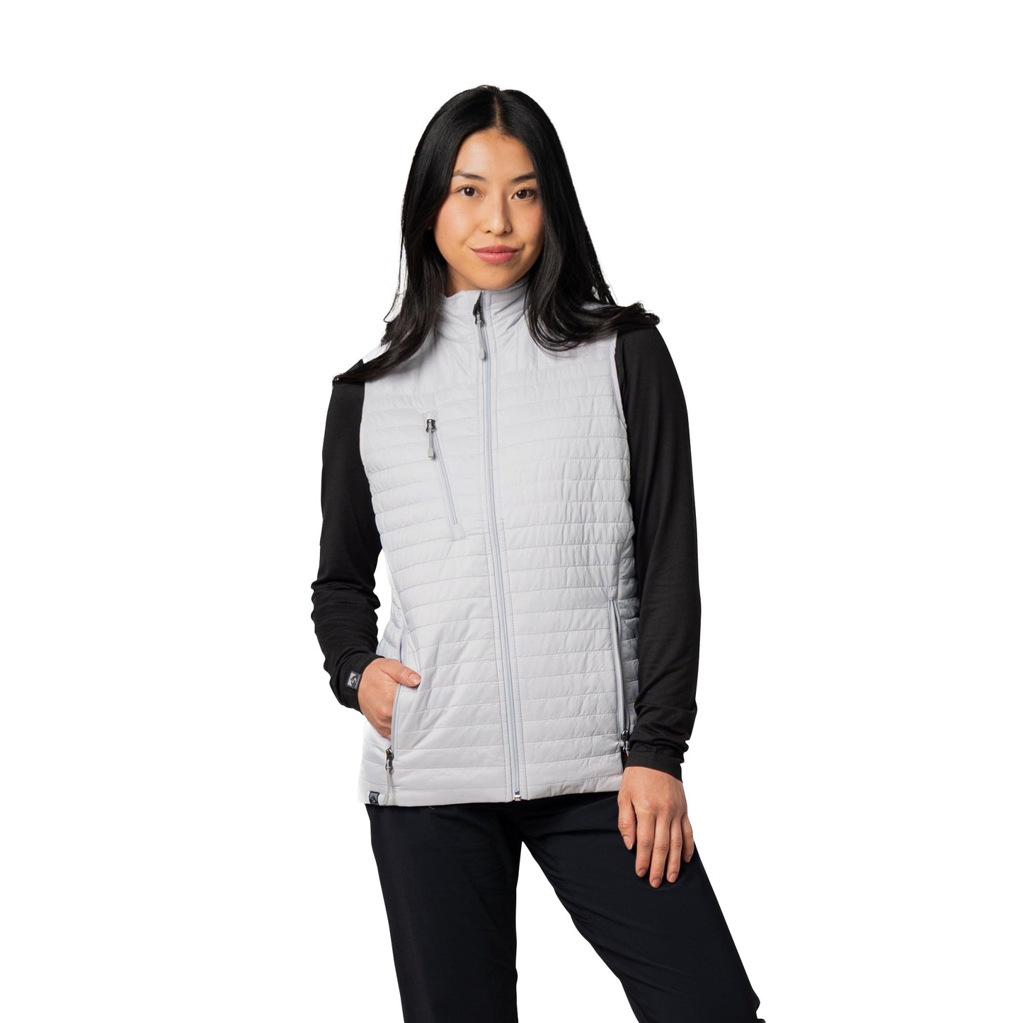 Women's Front Runner Vest - Platinum Gray