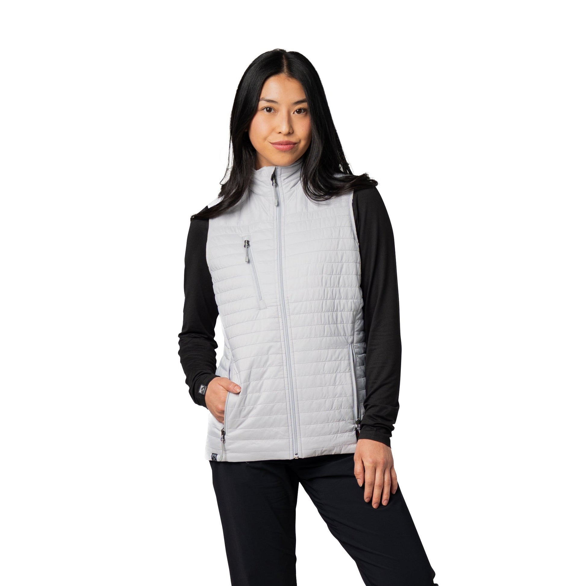 Women's Front Runner Vest - Platinum Gray