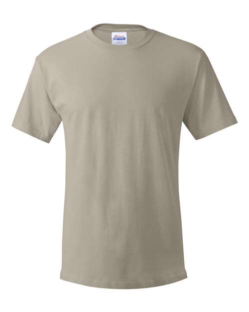 Hanes Unisex Essential Cotton Tee — Sand