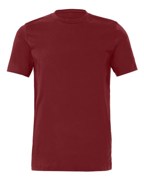 Bella + Canvas Jersey Tee — Cardinal