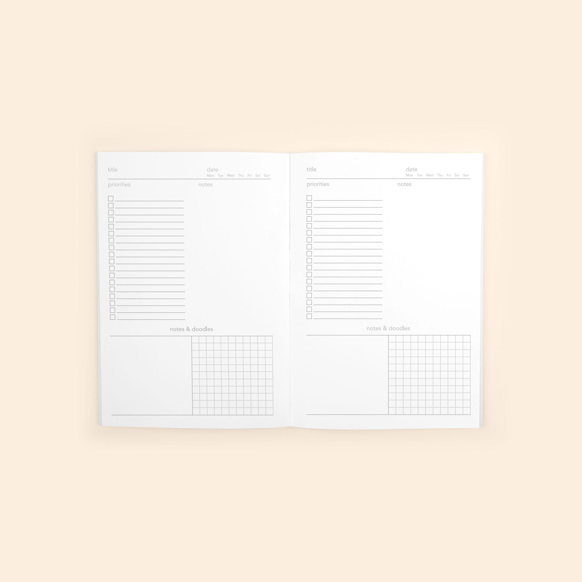 8.5 x 6 Tape Bound Journal