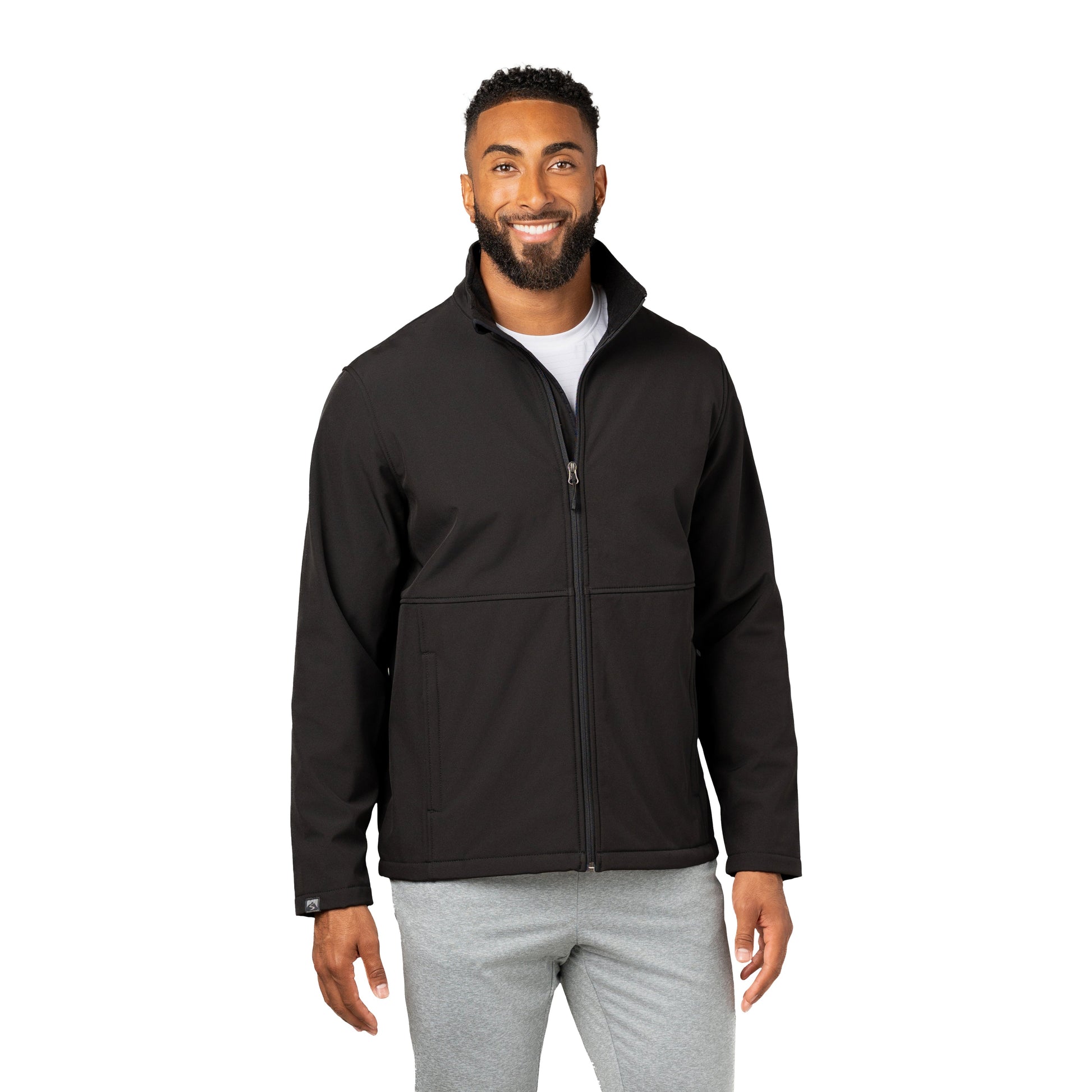 Storm Creek Trailblazer Fleece Lined Softshell Jacket - Black