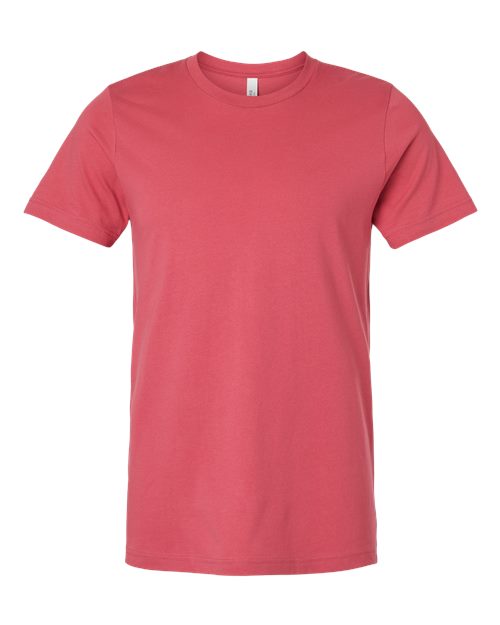 Bella + Canvas Jersey Tee — Vintage Red