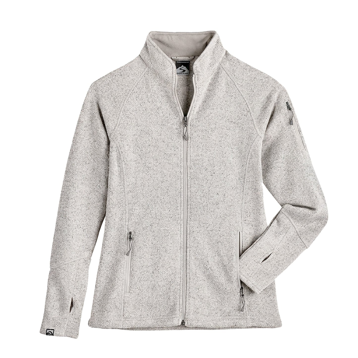 Storm Creek Women's Overachiever Sweater Fleece - Platinum Gray