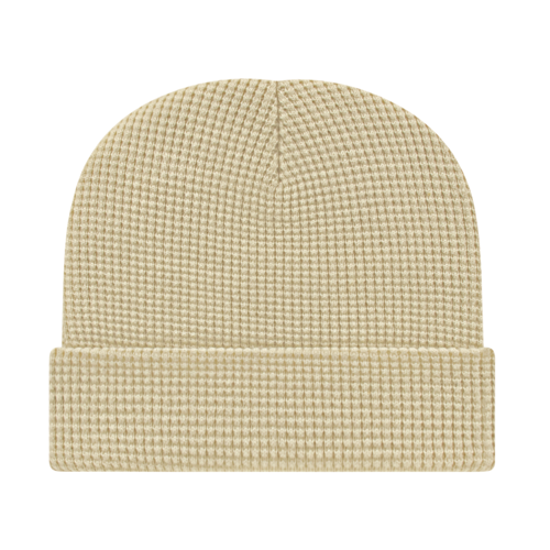 Waffle Pom Pom Hat