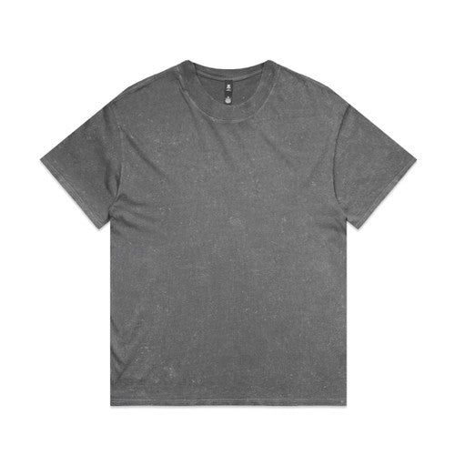 Stone Wash Heavy Tee - Coal Stone