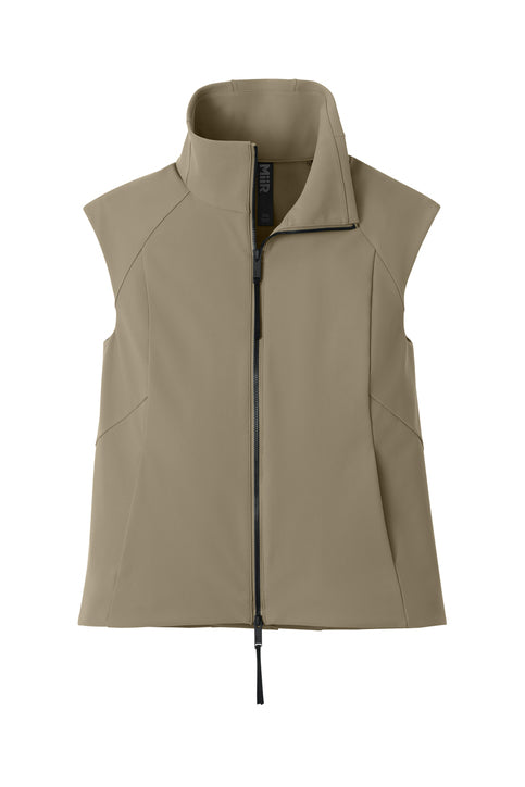MiiR Women’s Nozawa Soft Shell Vest - Truffle
