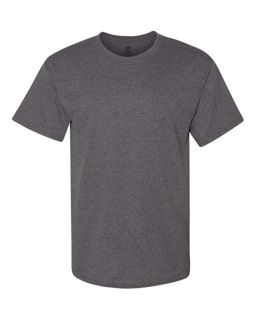 Hanes Unisex Essential Cotton Tee — Charcoal Heather